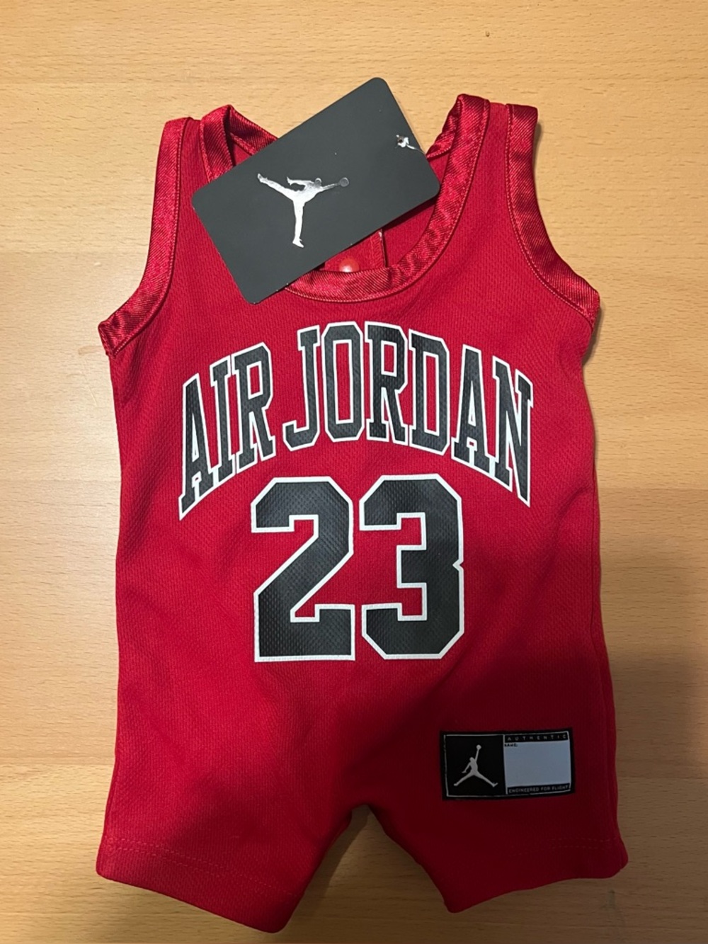 NWT Jordan HBR DNA Jersey Romper